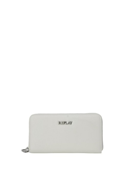 Replay Portefeuille femme blanc