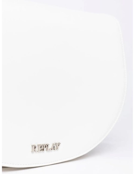 Replay Sac femme blanc bandoulière