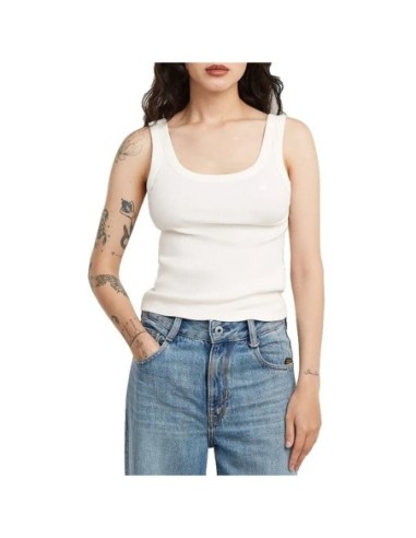 G‑Star Débardeur femme blanc