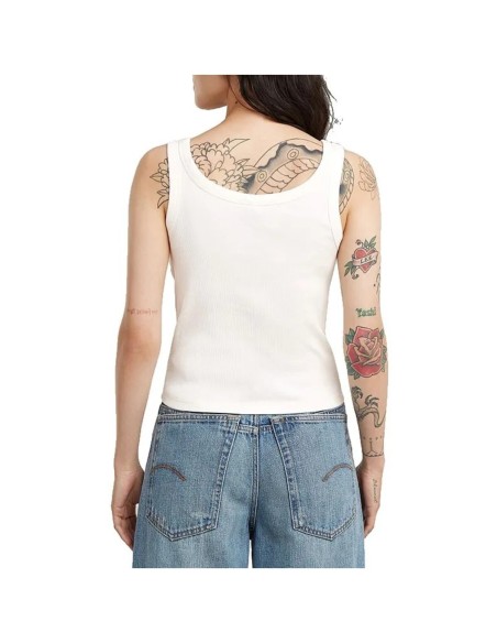 G‑Star Débardeur femme blanc