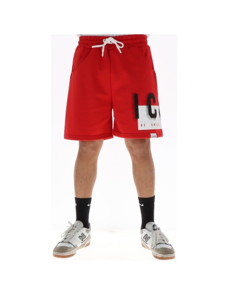 Icon Bermuda homme rouge