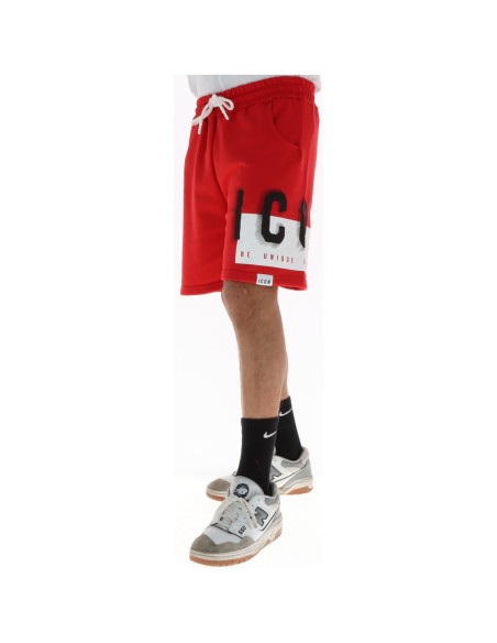 Icon Bermuda homme rouge