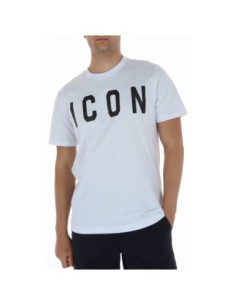 Icon T‑shirt homme blanc coton