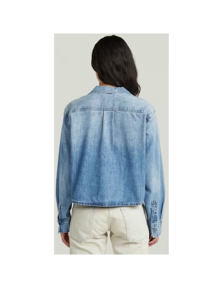 G‑Star Veste femme bleu azur