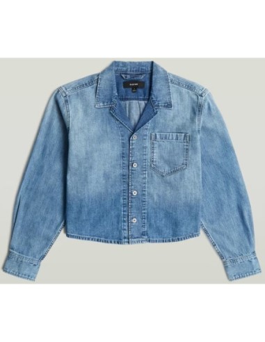 G‑Star Veste femme bleu azur