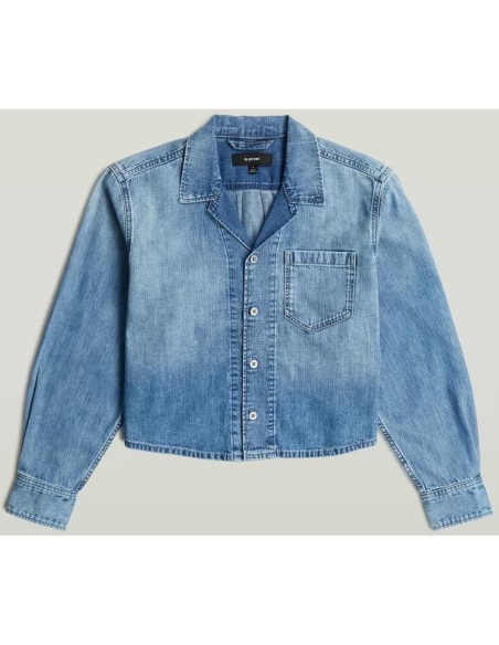 G‑Star Veste femme bleu azur