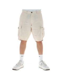 Lyle & Scott Bermuda homme lin beige