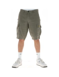 Lyle & Scott Bermuda homme lin vert