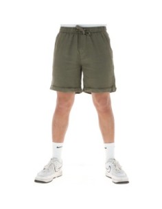 Lyle & Scott Bermuda homme lin lacets vert