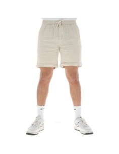 Lyle & Scott Bermuda homme lin beige lacets