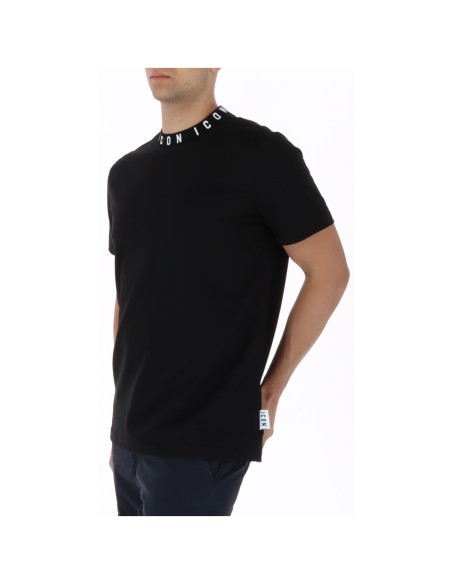 Icon T‑shirt homme noir IUT042