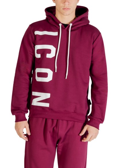 Icon Sweat homme bordeaux