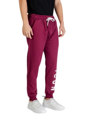 Icon Pantalon homme bordeaux