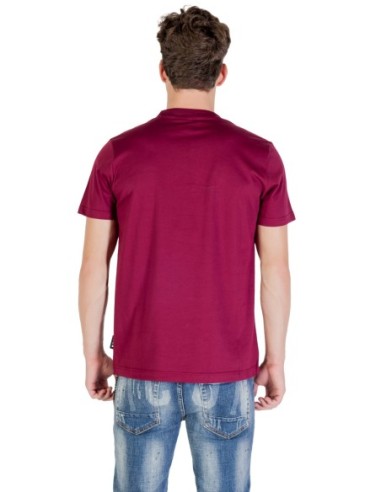 Icon T‑shirt homme bordeaux