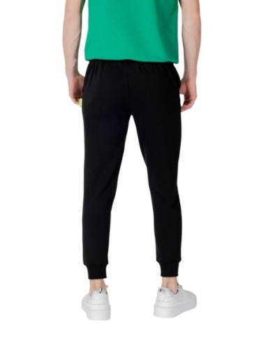 Icon Pantalon homme noir rayé