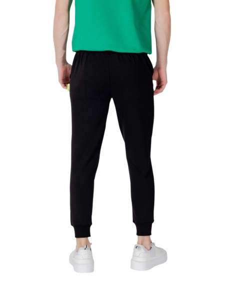 Icon Pantalon homme noir rayé