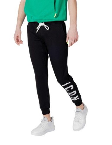 Icon Pantalon homme noir rayé