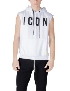 Icon Sweat homme blanc sans manches