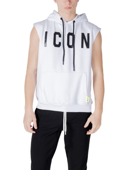 Icon Sweat homme blanc sans manches