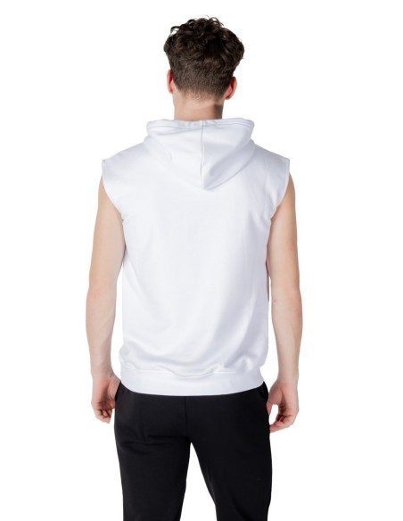 Icon Sweat homme blanc sans manches