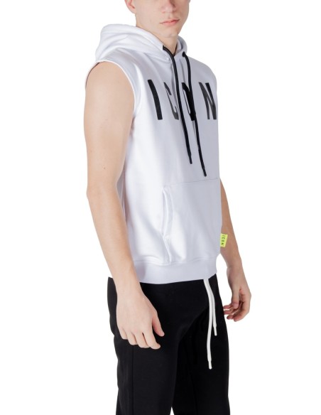 Icon Sweat homme blanc sans manches