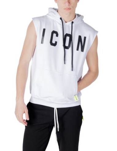 Icon Sweat homme blanc sans manches