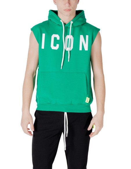 Icon Sweat homme vert sans manches