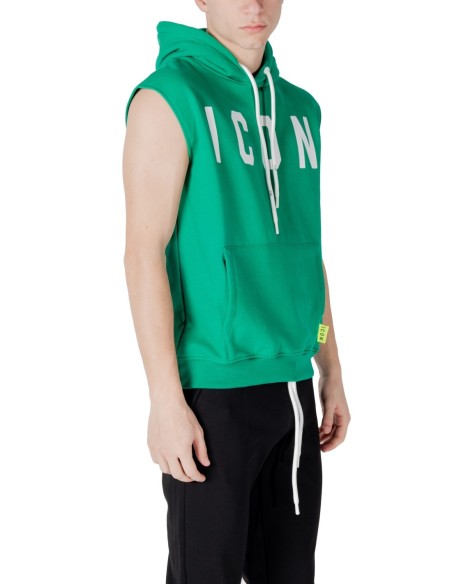 Icon Sweat homme vert sans manches