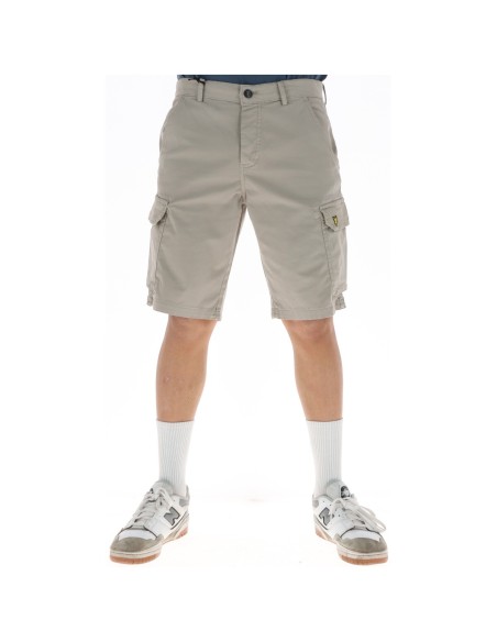 Lyle & Scott Bermuda homme gris