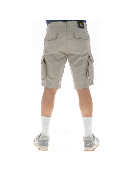 Lyle & Scott Bermuda homme gris