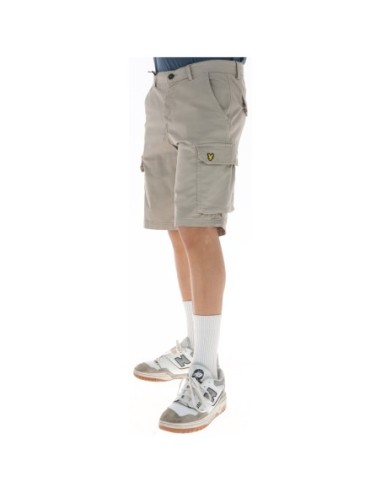 Lyle & Scott Bermuda homme gris