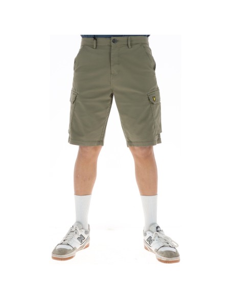 Lyle & Scott Bermuda homme vert