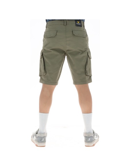 Lyle & Scott Bermuda homme vert