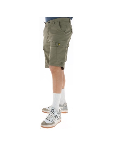Lyle & Scott Bermuda homme vert