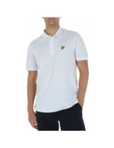 Lyle & Scott Polo homme blanc
