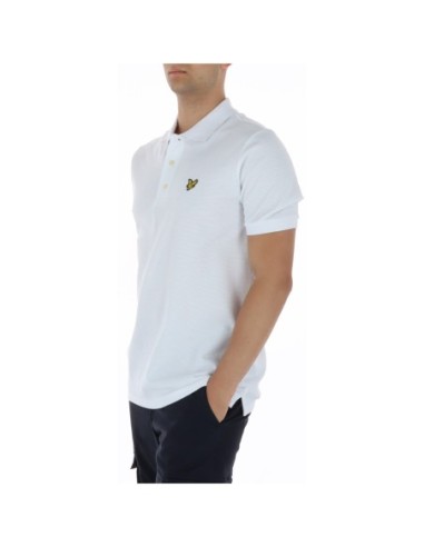 Lyle & Scott Polo homme blanc