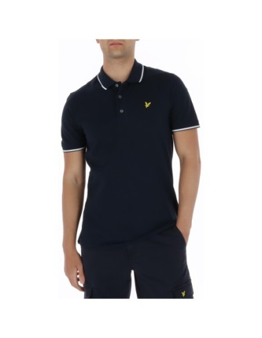 Lyle & Scott Polo homme bleu