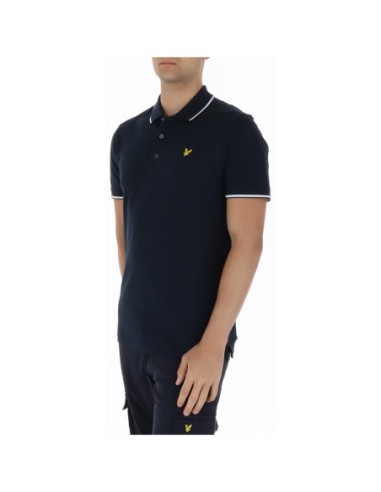 Lyle & Scott Polo homme bleu