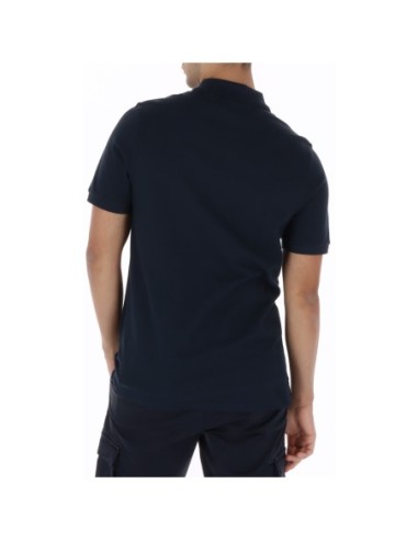 Lyle & Scott Polo homme bleu coton