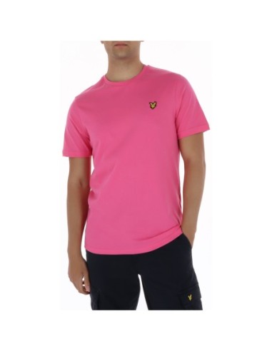 Lyle & Scott T-shirt homme rose