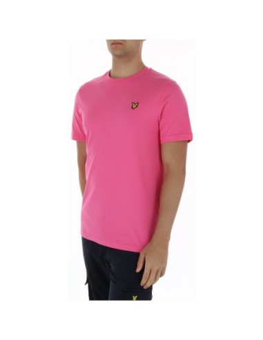 Lyle & Scott T-shirt homme rose