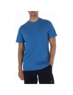 Lyle & Scott T-shirt homme bleu azur