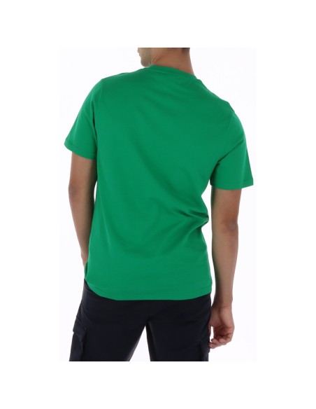 Lyle & Scott T-shirt homme vert coton