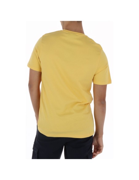 Lyle & Scott T-shirt homme jaune coton