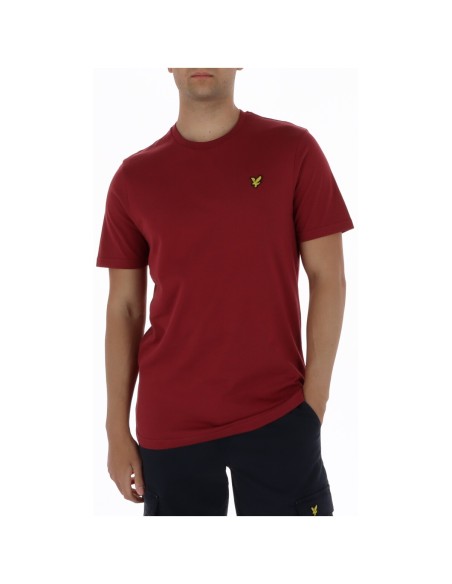 Lyle & Scott T-shirt homme rouge