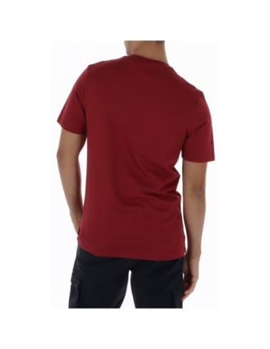 Lyle & Scott T-shirt homme rouge