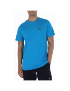Lyle & Scott T-shirt homme turquoise