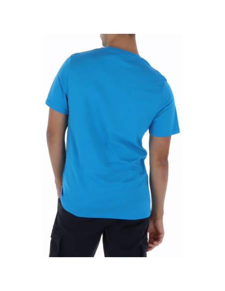 Lyle & Scott T-shirt homme turquoise