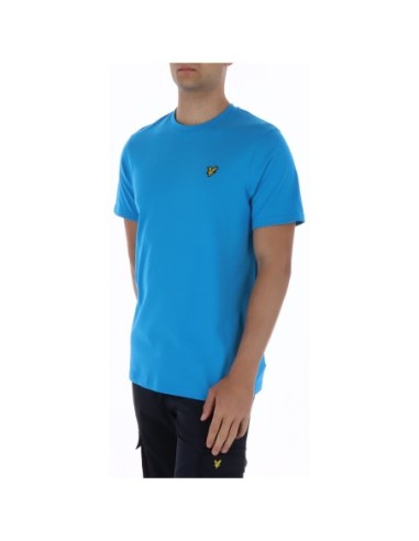 Lyle & Scott T-shirt homme turquoise