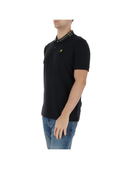 Lyle & Scott Polo homme noir